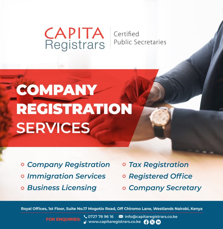 Procedure of Registering a Company in Kenya